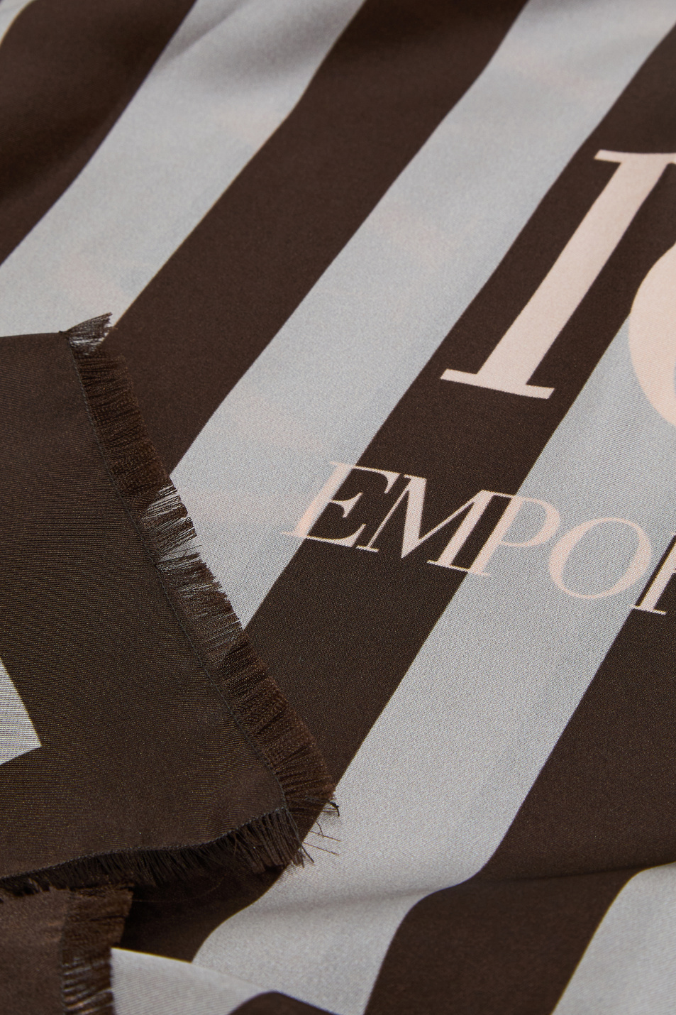 Платок из шелка|Основной цвет:Коричневый Женский Emporio Armani Платок из шелка (цвет ), артикул EW004043-AF23574 | Фото 2