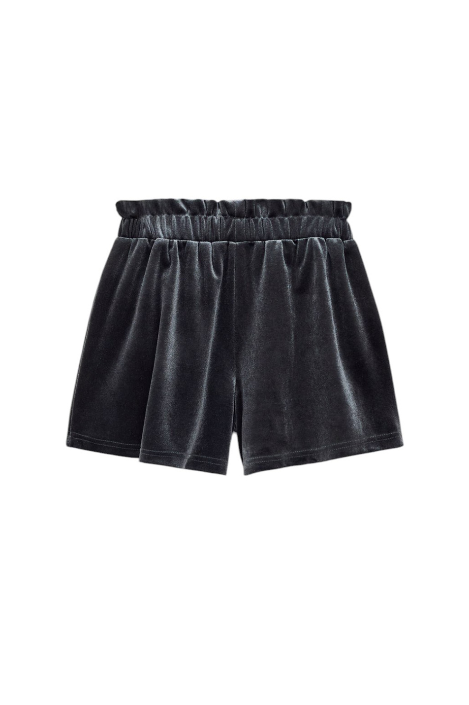 Девочкам Mango Kids Шорты BLUE бархатные (цвет ), артикул 77059232 | Фото 2