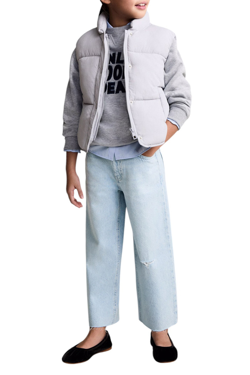 Девочкам Mango Kids Жилет ANDY стеганый (цвет ), артикул 87092534 | Фото 2