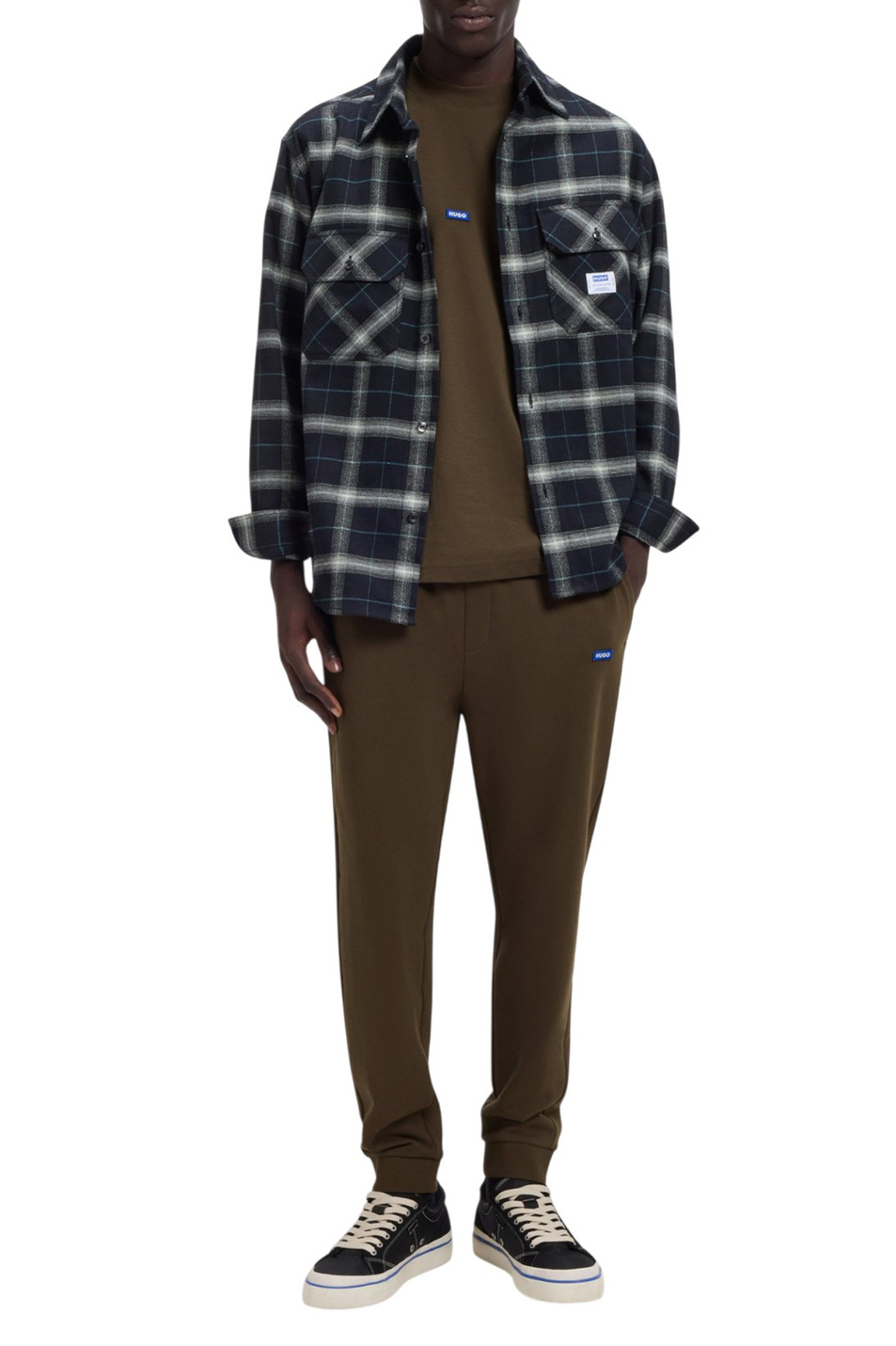 Мужской HUGO Футболка Nieros из хлопка (цвет ), артикул 50509991 | Фото 2