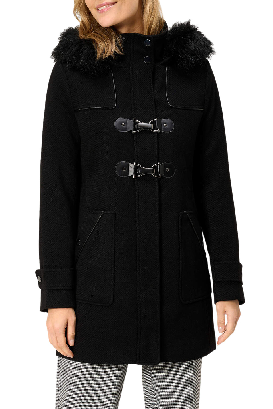 Orsay Пальто-дафлкот с капюшоном (цвет ), артикул 830255 | Фото 2