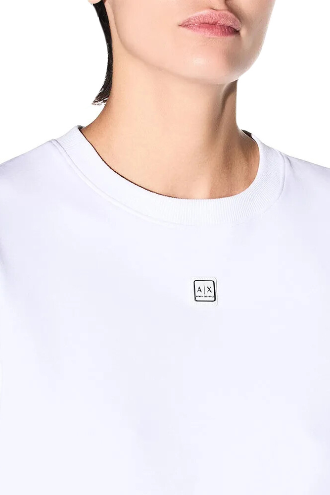 Женский Armani Exchange Свитшот с короткими рукавами (цвет ), артикул XW001746-AF10818 | Фото 6