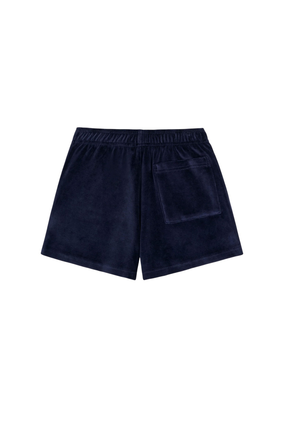 Женский Sporty & Rich Шорты Crown Tennis из велюра (цвет ), артикул SH00161426BL124 | Фото 2