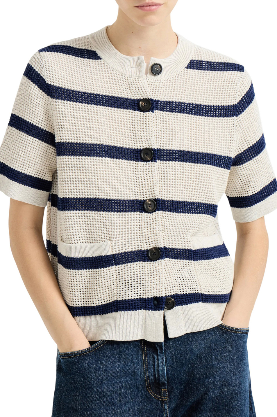 Женский Brunello Cucinelli Кардиган из хлопка (цвет ), артикул M19225716 | Фото 3