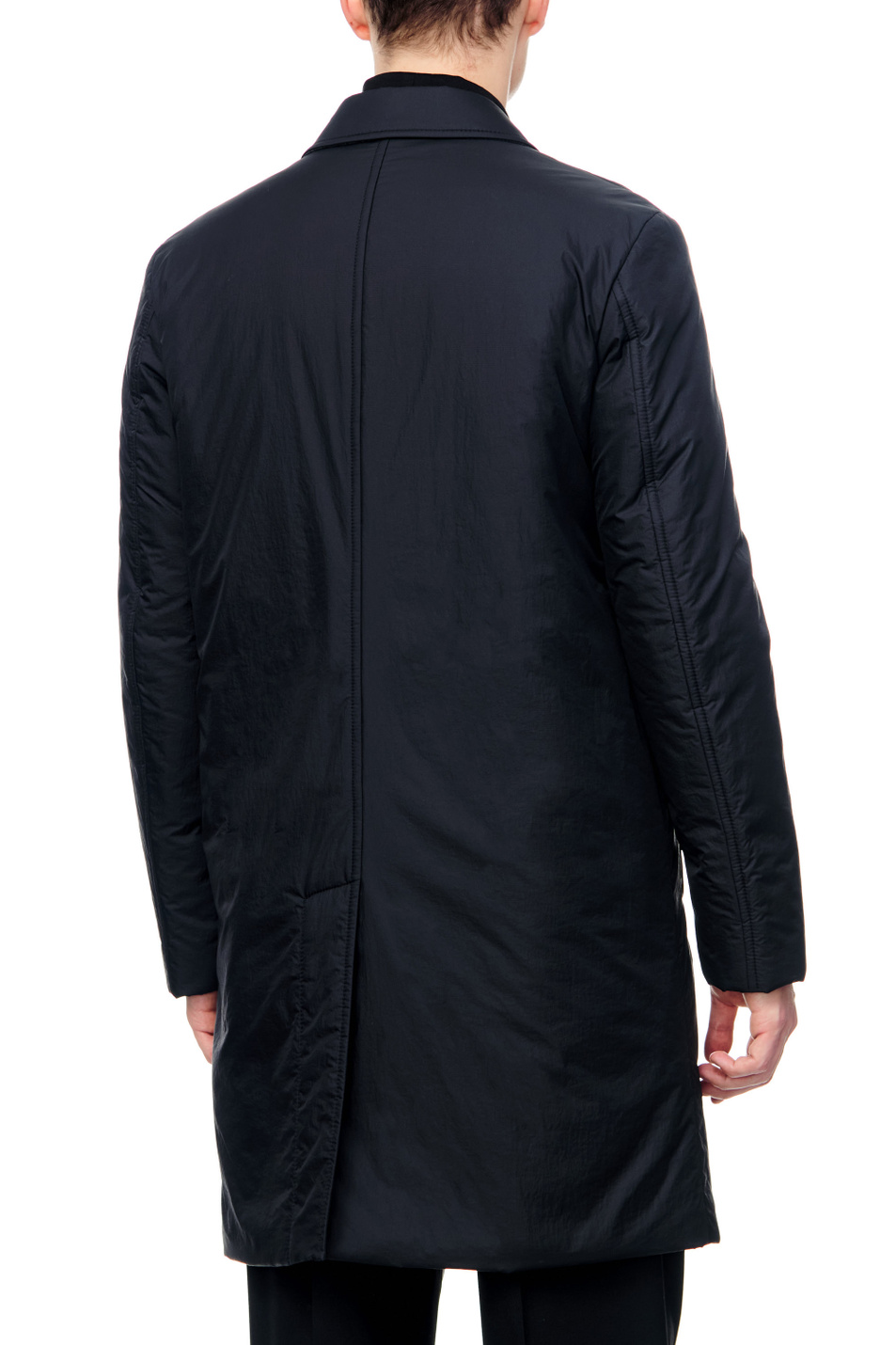 Мужской HUGO Пальто с контрастным логотипом (цвет ), артикул 50474990 | Фото 5