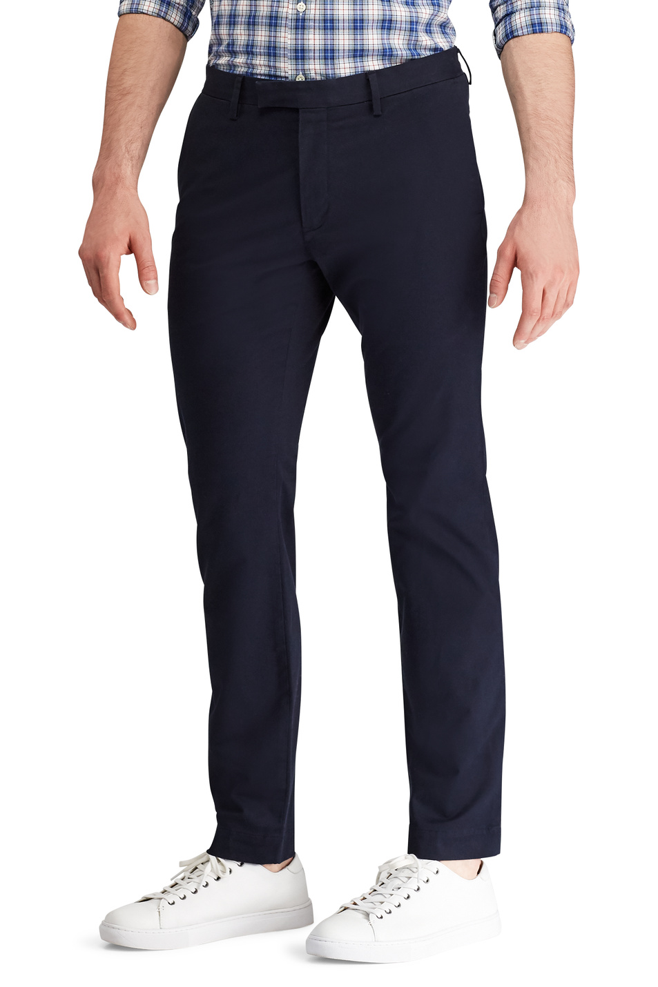 Мужской Polo Ralph Lauren Брюки чинос из эластичного хлопка (цвет синий), артикул 710644988002 | Фото 1