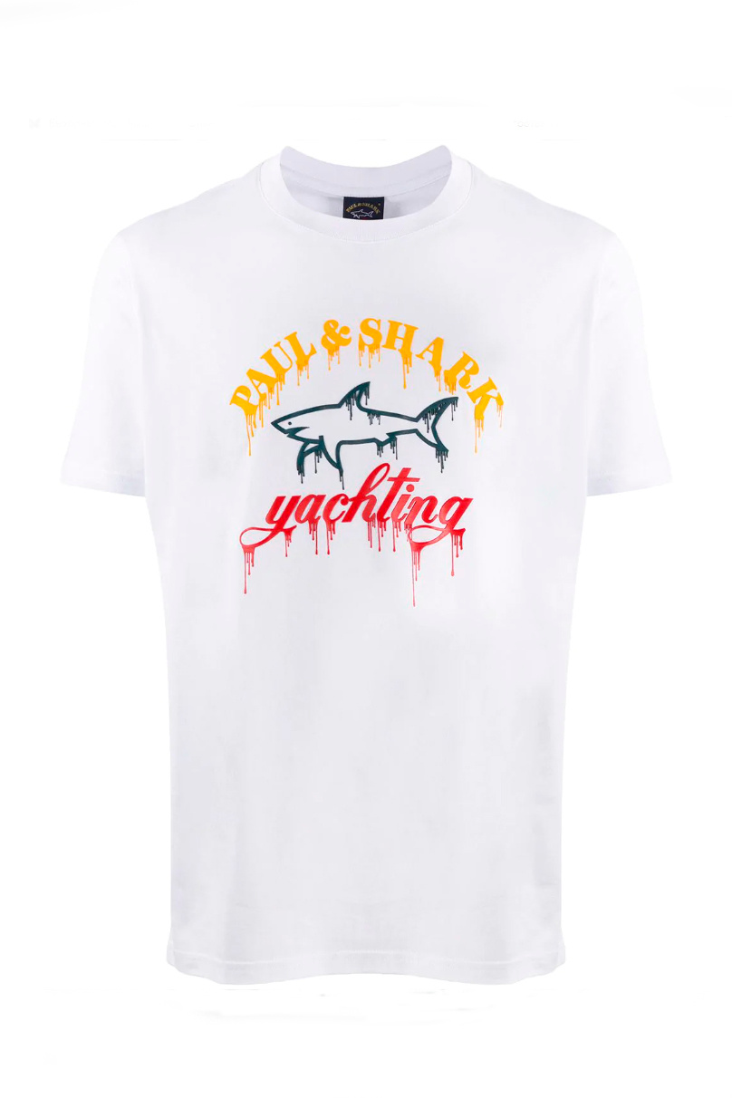 Мужской Paul & Shark Футболка из натурального хлопка (цвет ), артикул A20P1603 | Фото 1
