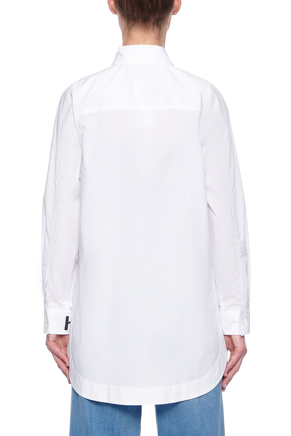 HUGO Рубашка оверсайз Esmera с логотипом на манжете (цвет ), артикул 50458271 | Фото 5