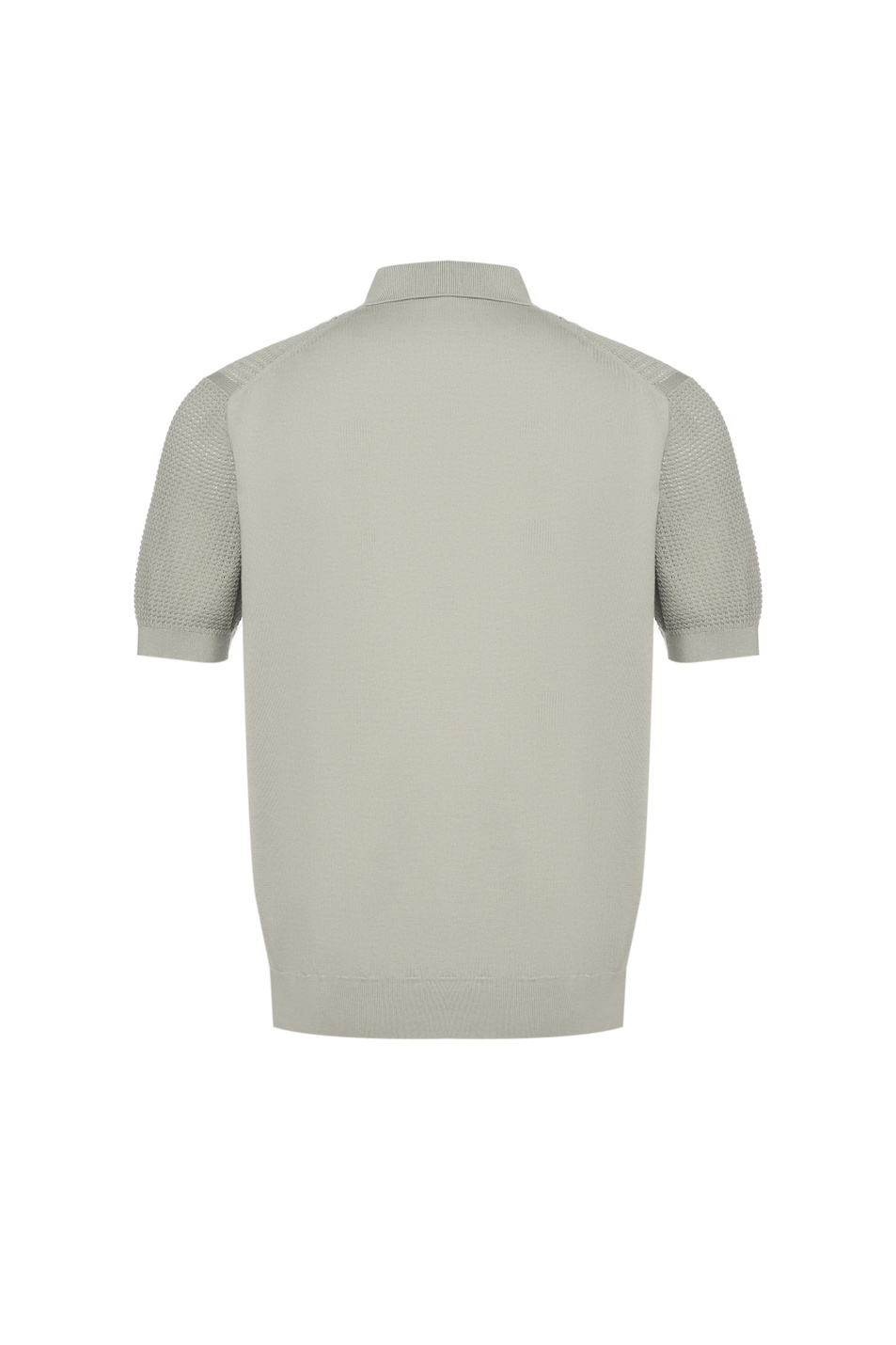 Мужской Corneliani Поло из хлопка и шелка (цвет ), артикул 27M553-2725184 | Фото 2