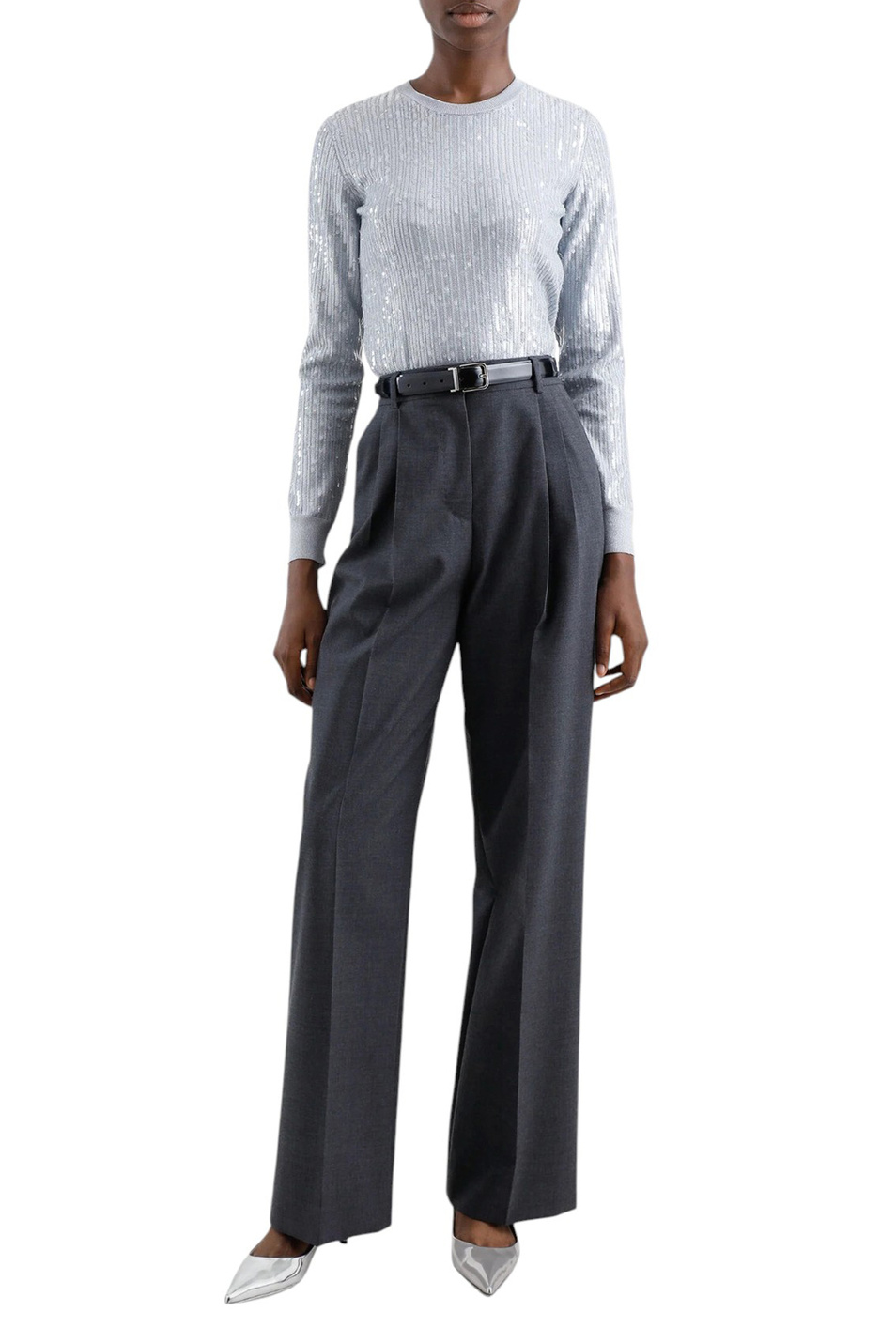 Женский Dolce & Gabbana Брюки из шерсти (цвет ), артикул FTC9BT-FU287 | Фото 2