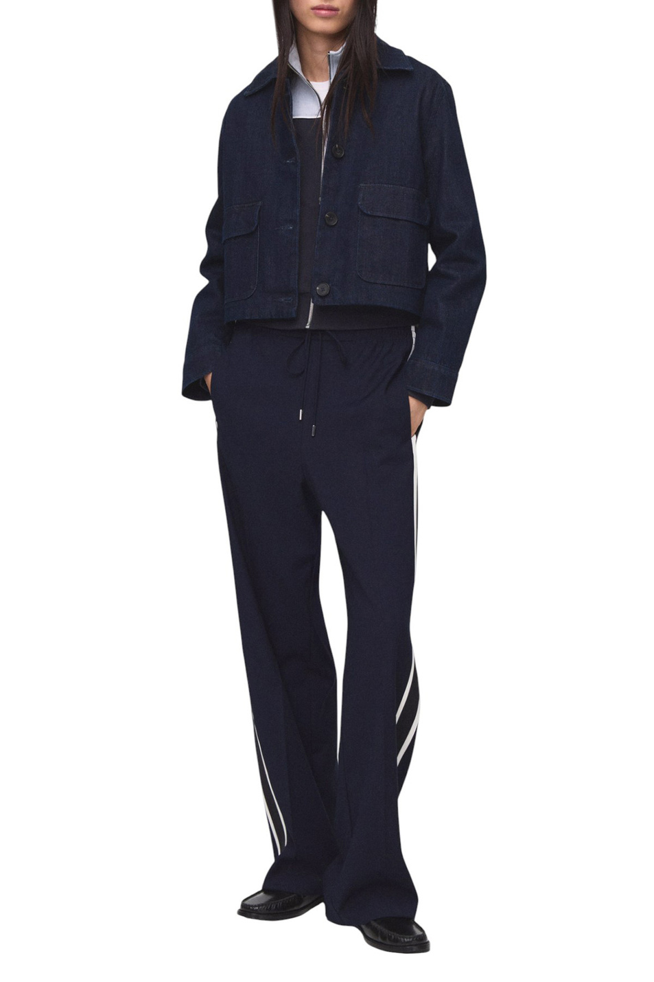 Женский Mango Брюки MASSIM с контрастными полосками (цвет ), артикул 17076737 | Фото 2