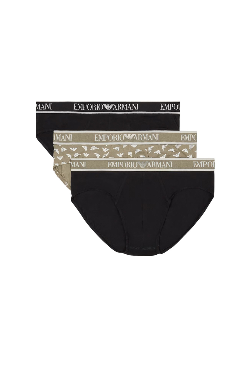 Мужской Emporio Armani Трусы в комплекте из 3 шт (цвет ), артикул EM000369-AF10779 | Фото 1