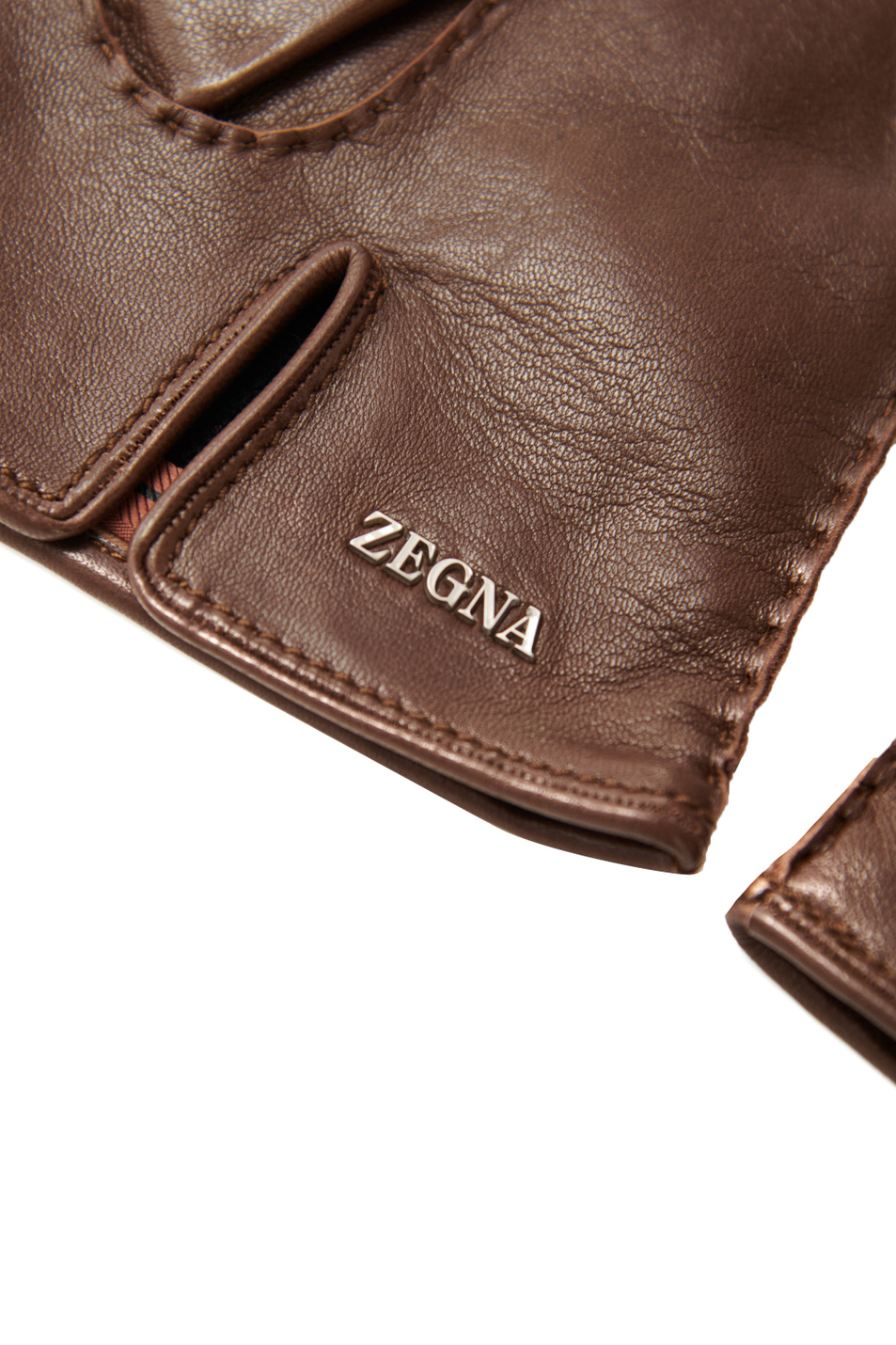 Мужской Zegna Перчатки из натуральной кожи (цвет ), артикул Z4G02G-G42-BR1 | Фото 3