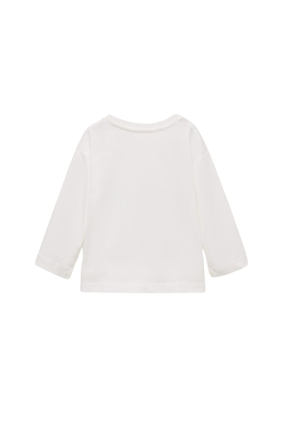 Малышам мальчикам Mango Kids Джемпер BUDDY из натурального хлопка (цвет ), артикул 77066752 | Фото 2