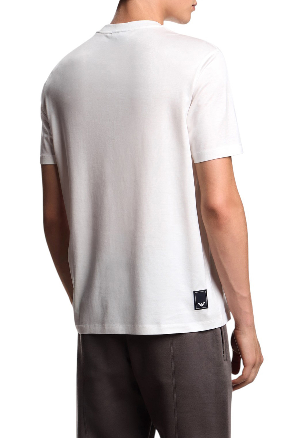 Мужской Emporio Armani Футболка с логотипом (цвет ), артикул EM003137-AF10761 | Фото 4