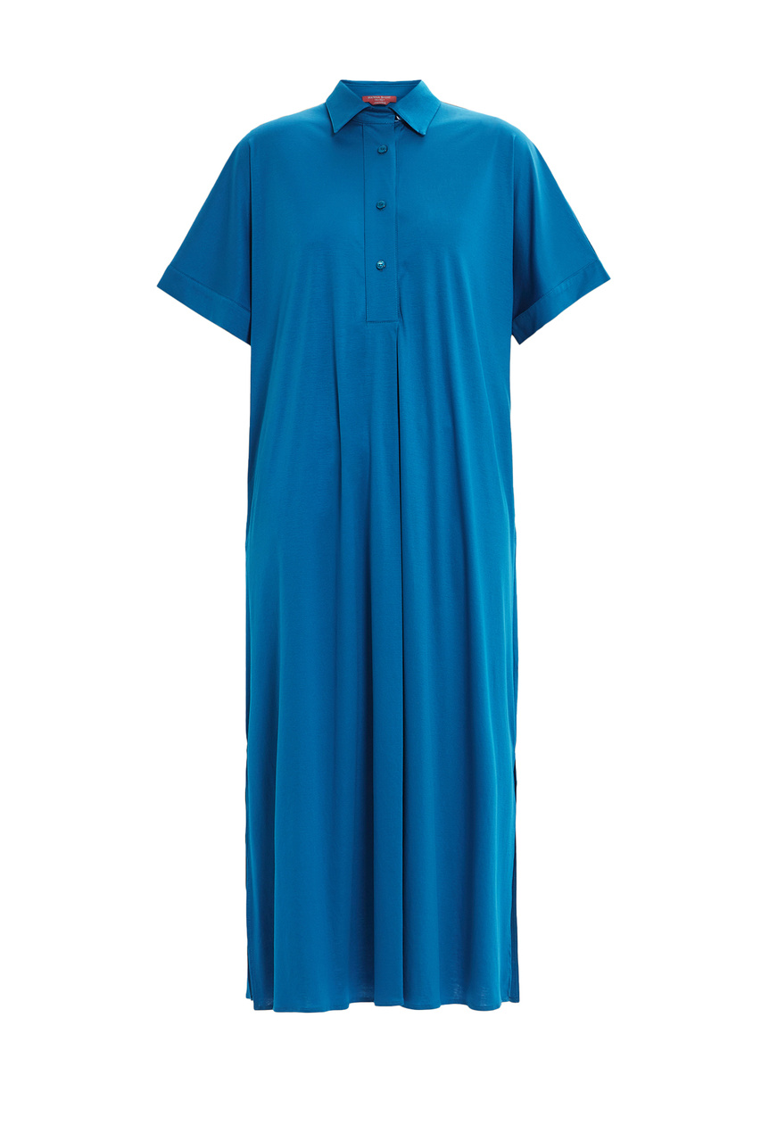 Платье OLBIA из натурального хлопка|Основной цвет:Синий|Артикул:2418621057 | Фото 1