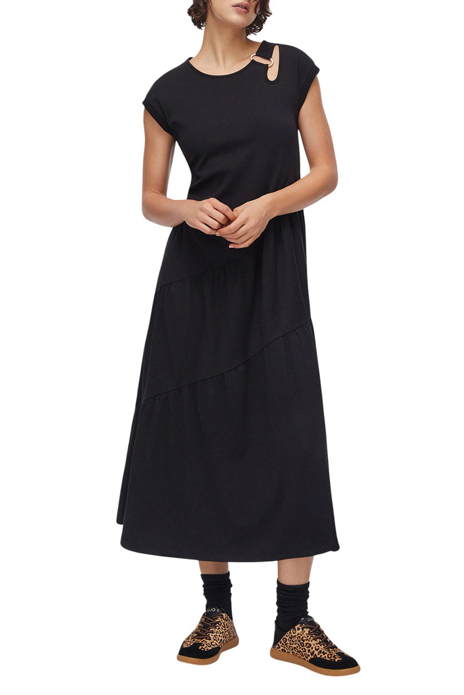 Женский Liu Jo Платье из смесового хлопка (цвет ), артикул TA6237J3855 | Фото 2