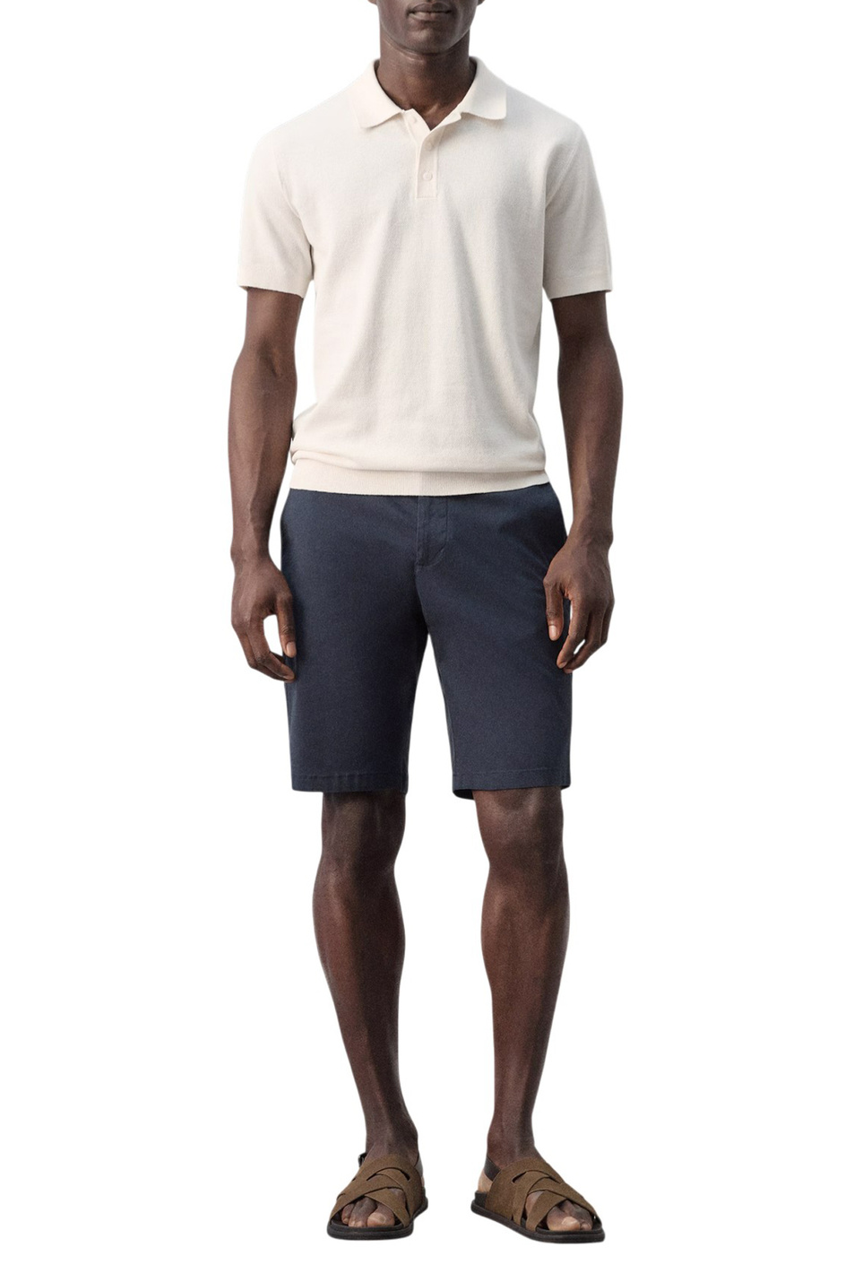 Мужской Mango Man Поло ANDREW из смесового хлопка (цвет ), артикул 27045944 | Фото 2