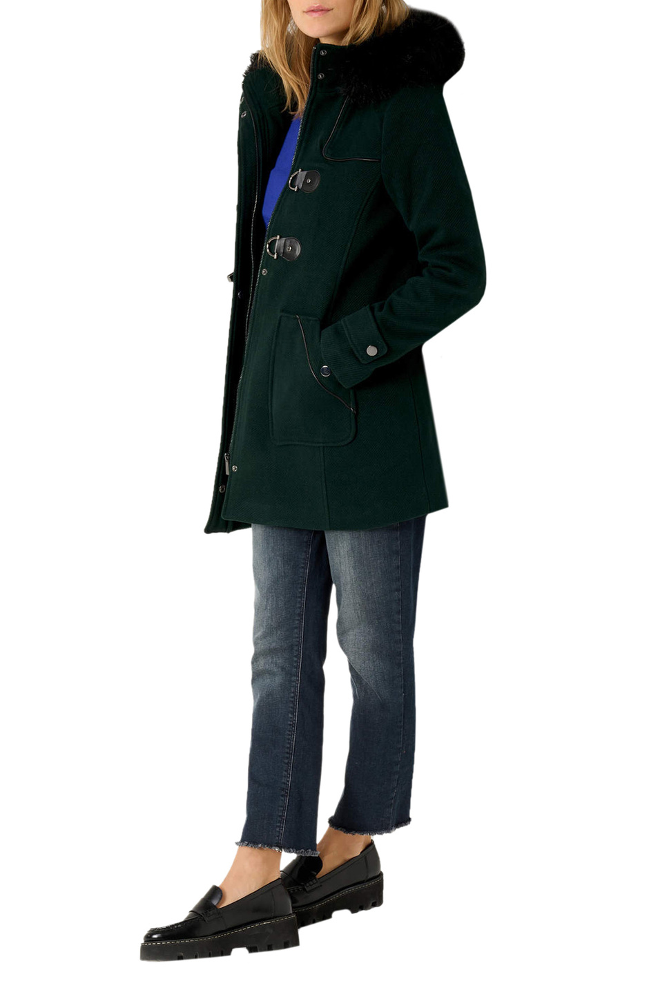 Orsay Пальто-дафлкот с капюшоном (цвет ), артикул 830255 | Фото 2