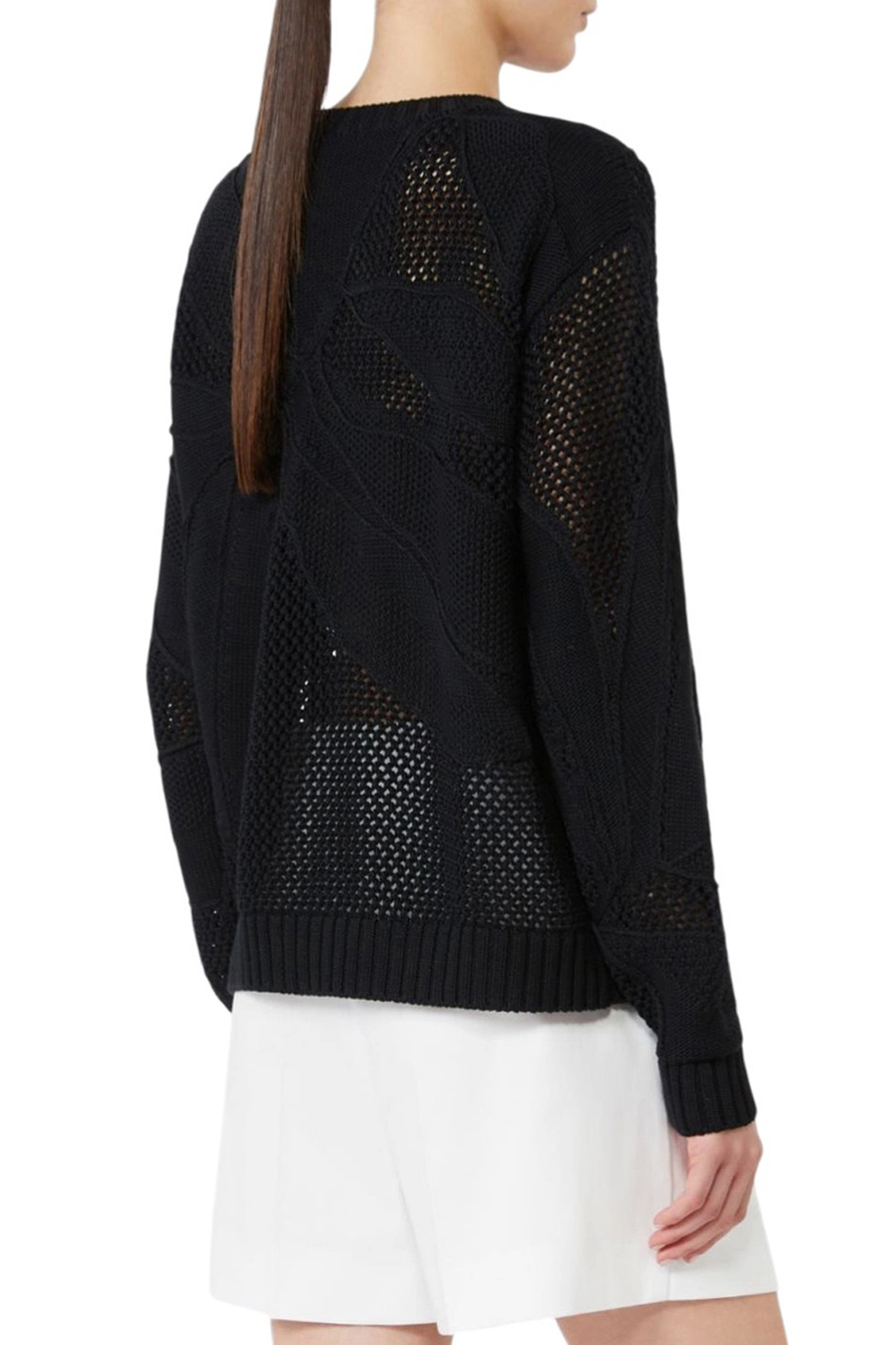 Женский Max Mara Джемпер SALVO из хлопка (цвет ), артикул 2611361112 | Фото 4