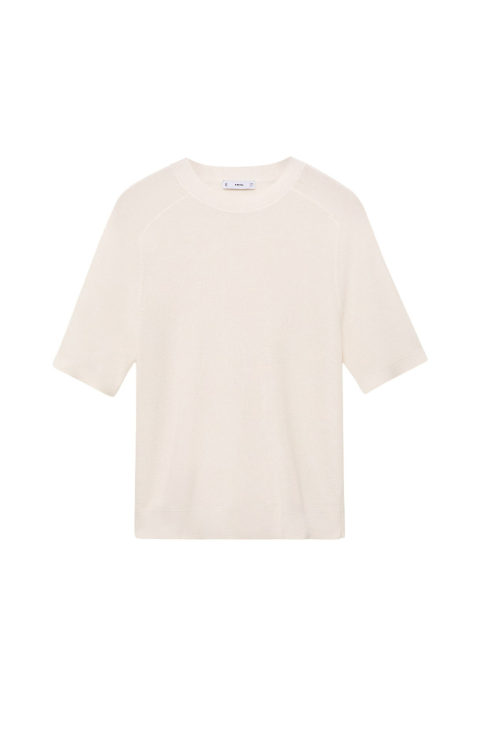 Мужской Mango Man Футболка LINO однотонная (цвет ), артикул 87067897 | Фото 1