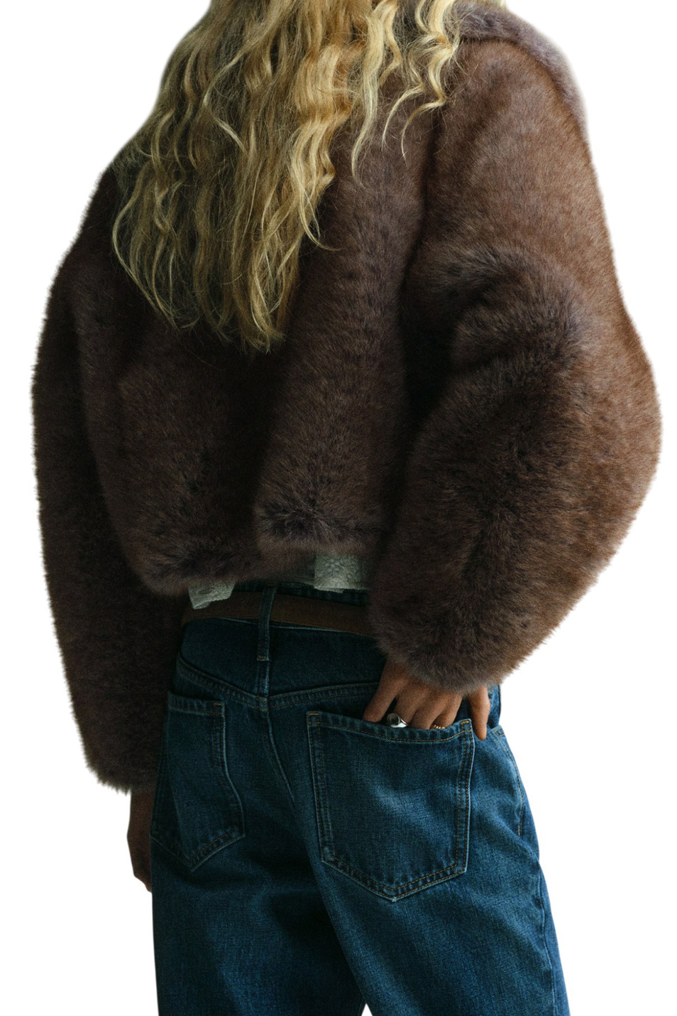 Женский Mango Полушубок BOLA (цвет ), артикул 17077767 | Фото 5