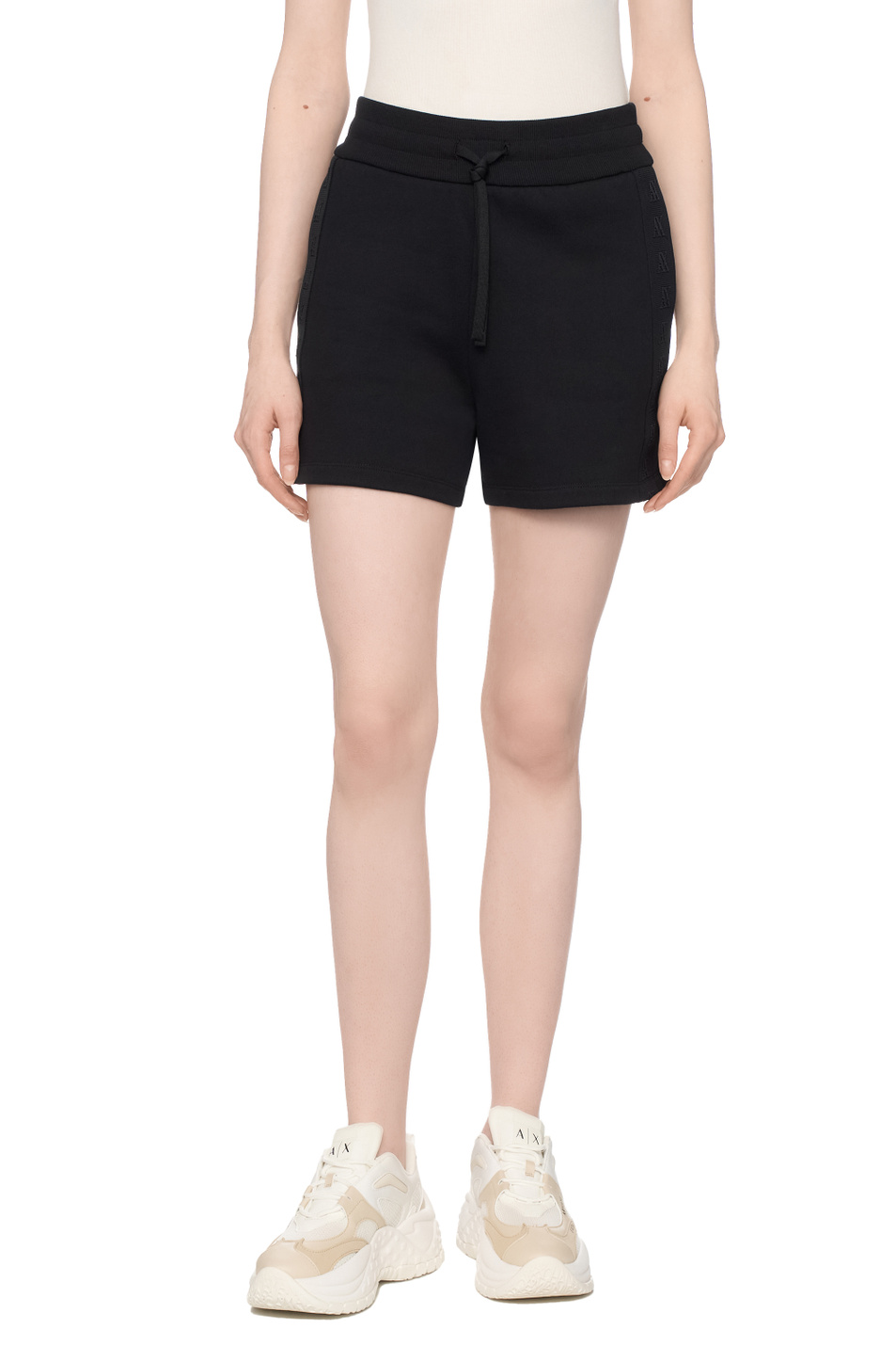 Женский Armani Exchange Шорты из хлопка (цвет ), артикул XW000502-AF12804 | Фото 4