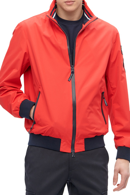 Куртка с воротником-стойкой|Основной цвет:Красный|Артикул:21412031 | Фото 1