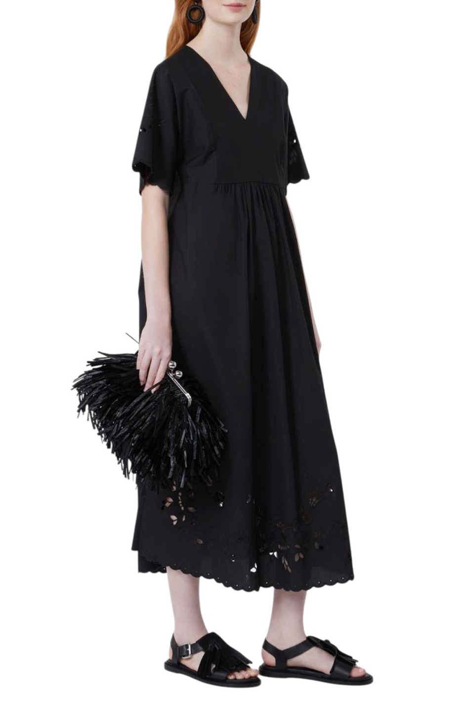 Женский Weekend Max Mara Платье TARTUFO из хлопка (цвет ), артикул 2615621092 | Фото 2