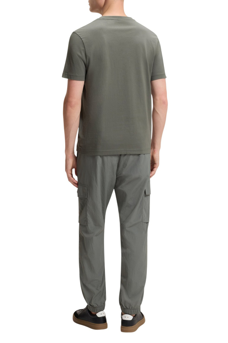 Мужской BOSS Футболка Plain из хлопка (цвет ), артикул 50556023 | Фото 4