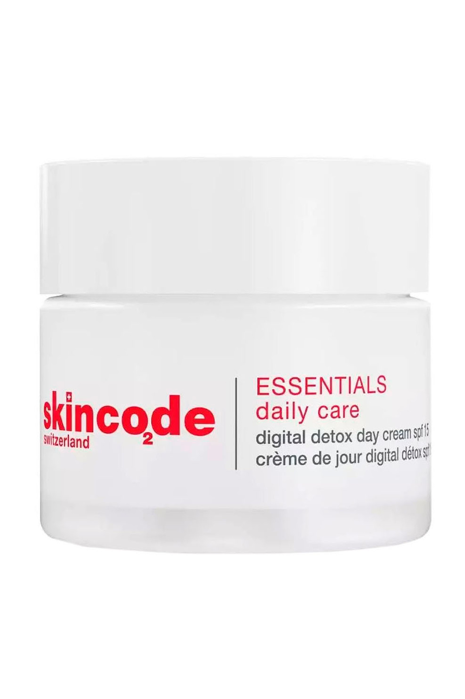 Не имеет пола Skincode Дневной крем «Цифровой детокс» SPF15 ESSENTIALS daily care digital detox day cream, 50 мл (цвет ), артикул 1037 | Фото 1