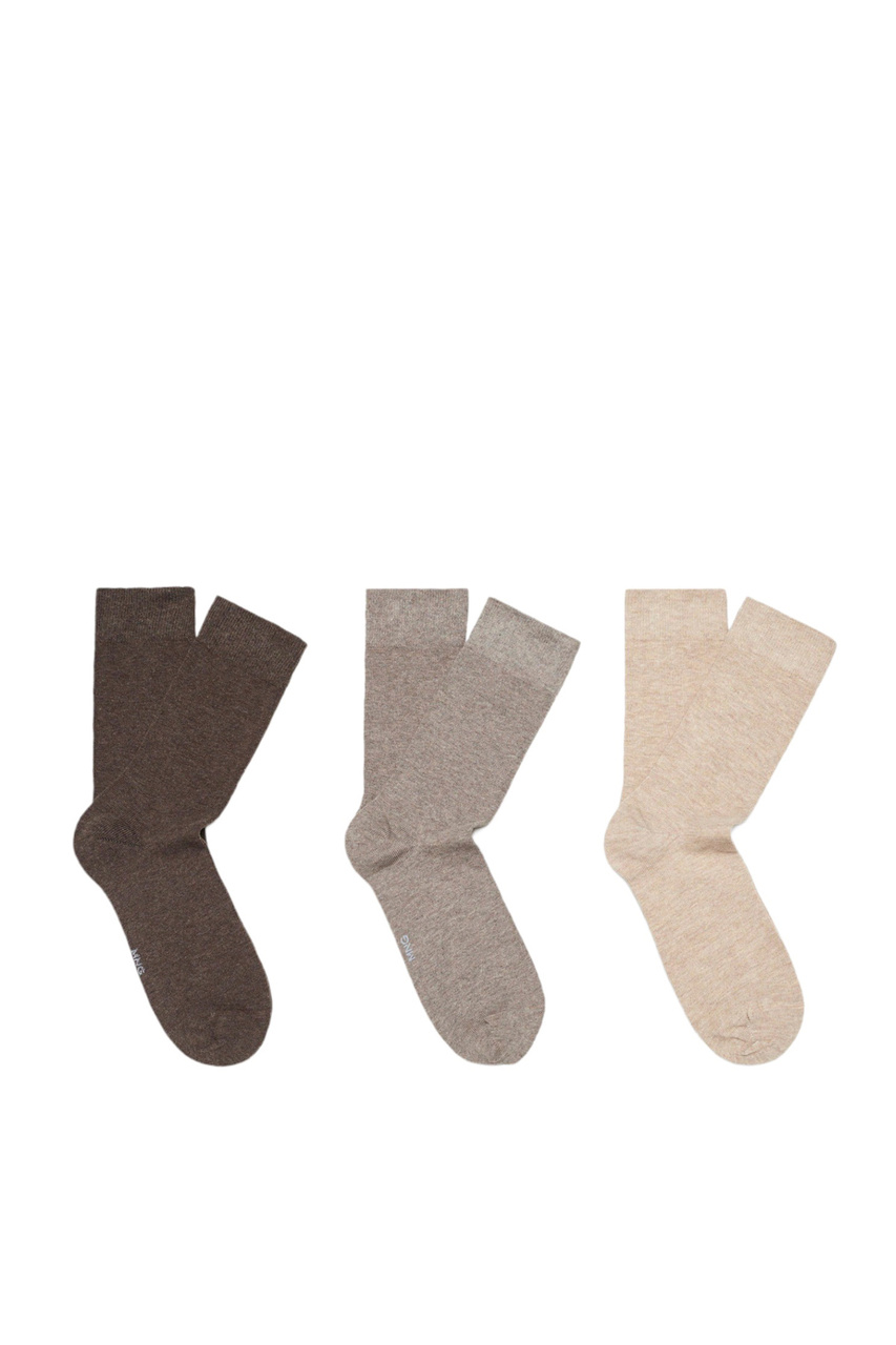 Носки в комплекте из 3 пар|Основной цвет:Мультиколор|Артикул:57011194 | Фото 1