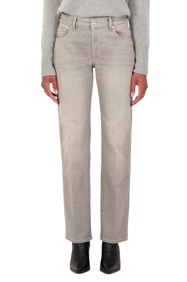 Джинсы из эластичного хлопка|Основной цвет:Серый Женский 7 for all Mankind Джинсы из эластичного хлопка (цвет ), артикул 7UC90C64 | Фото 4