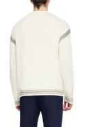Мужской Emporio Armani Джемпер из смесовой шерсти с логотипом (цвет ), артикул 6R1MXA-1MFUZ | Фото 4