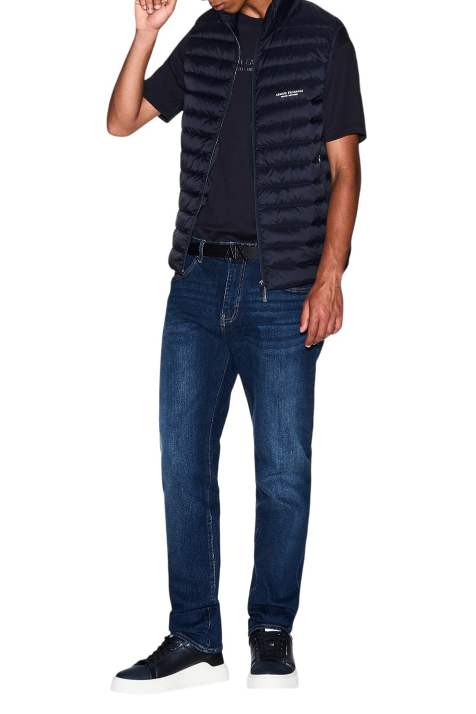 Мужской Armani Exchange Жилет стеганый (цвет ), артикул XM001576-AF16927 | Фото 2