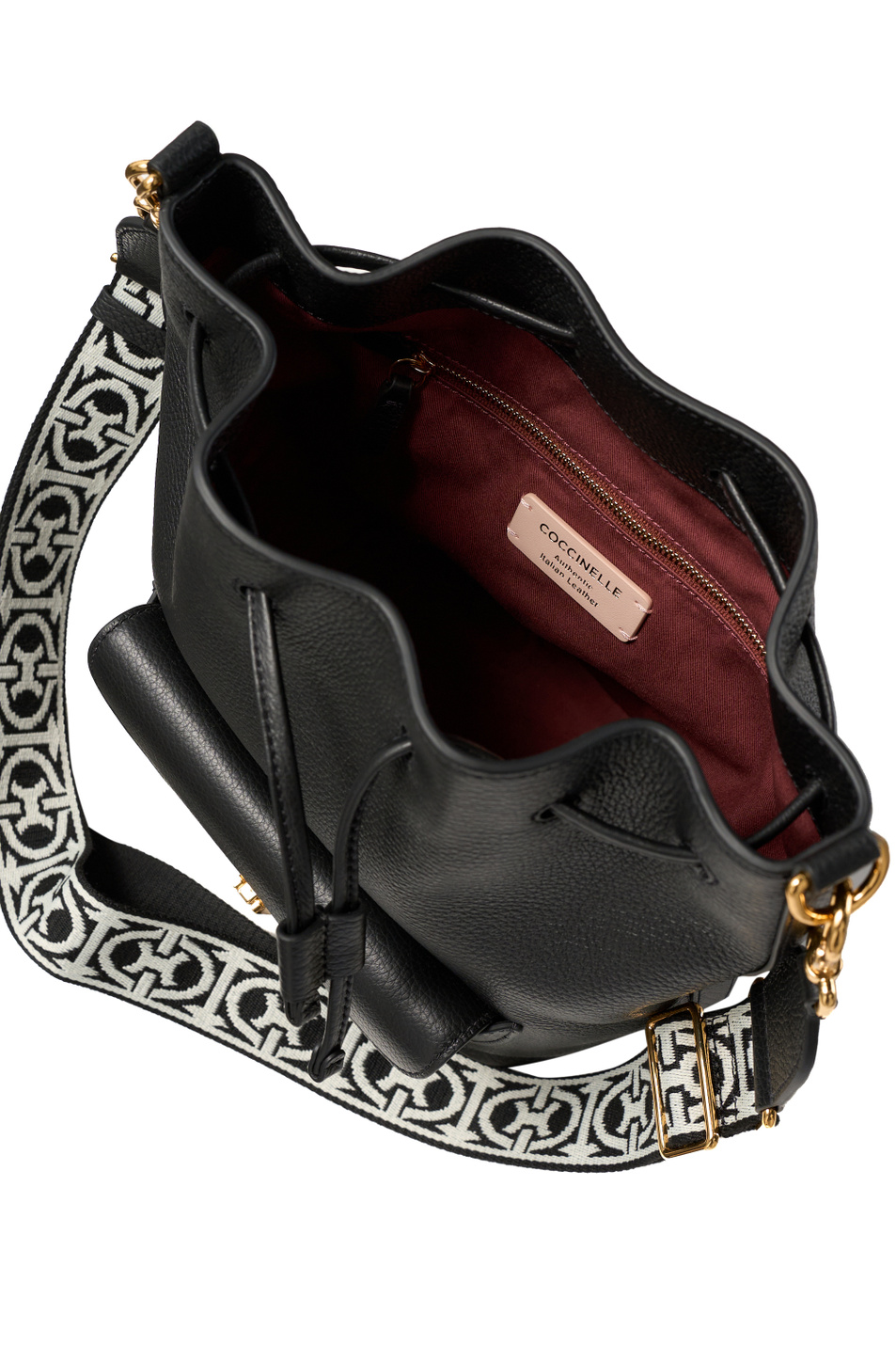 Женский Coccinelle Сумка-ведро BEAT GENERATION (цвет ), артикул E1TFM230201 | Фото 4