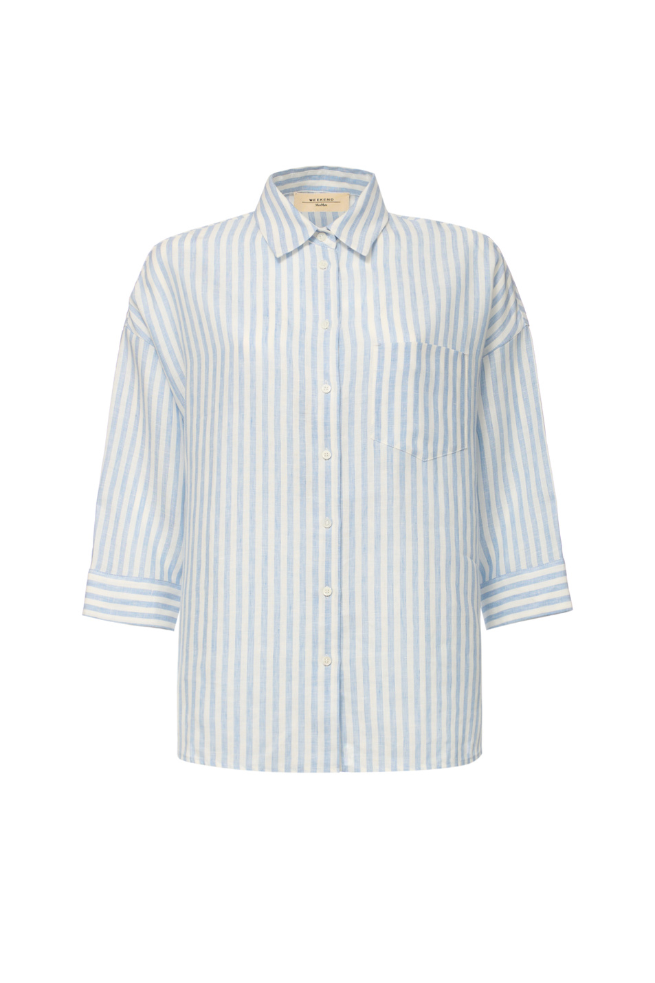 Женский Weekend Max Mara Рубашка PANETTO из льна (цвет ), артикул 2615111102 | Фото 1