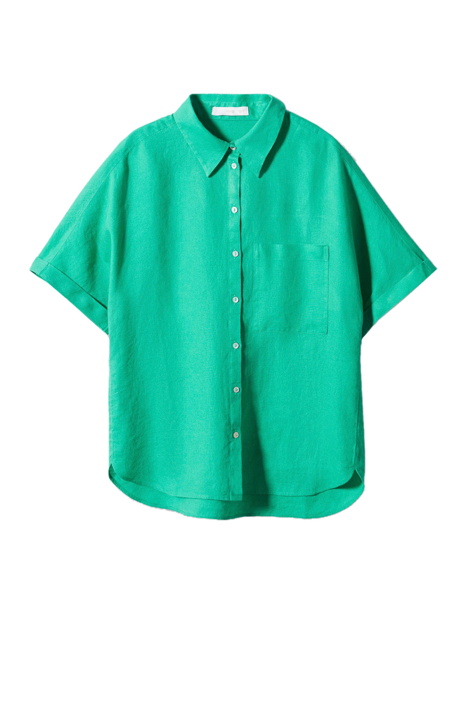 Женский Mango Рубашка PAI из чистого льна (цвет ), артикул 57000003 | Фото 1