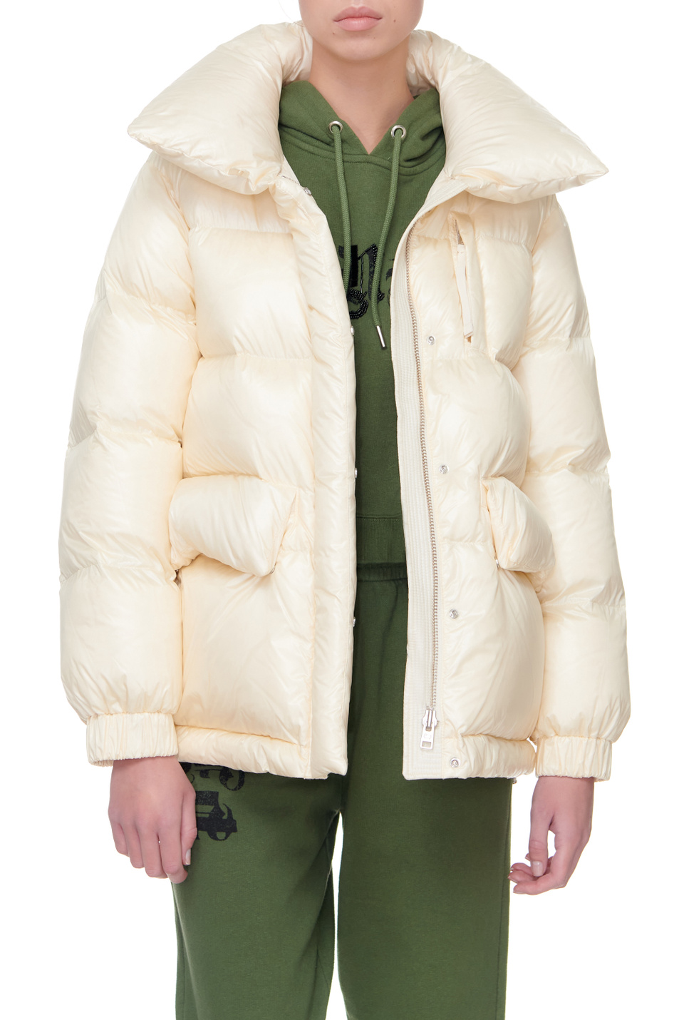 Женский Woolrich Куртка ALIQUIPPA с объемным воротником (цвет ), артикул CFWWOU0583FRUT1702 | Фото 4