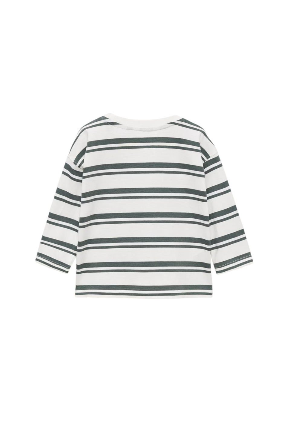 Малышам мальчикам Mango Kids Лонглсив RAYITA из хлопка (цвет ), артикул 87053276 | Фото 2