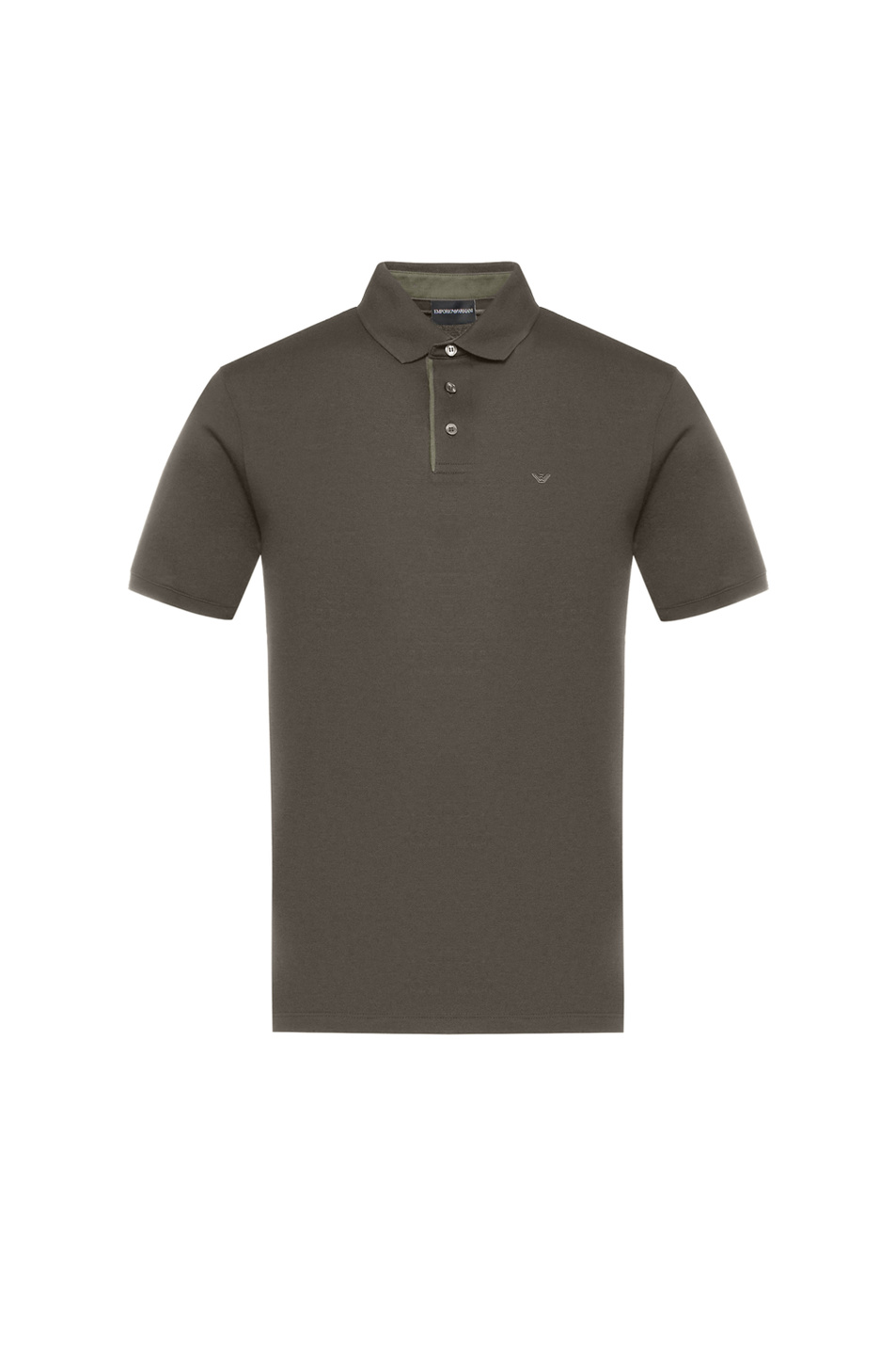 Мужской Emporio Armani Поло из хлопка (цвет ), артикул EM002142-AF12955 | Фото 1