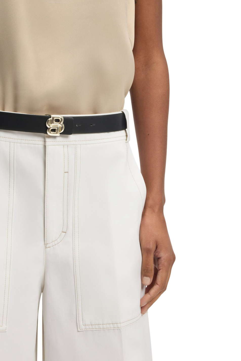 Женский BOSS Ремень двусторонний из натуральной кожи (цвет ), артикул 50542193 | Фото 3