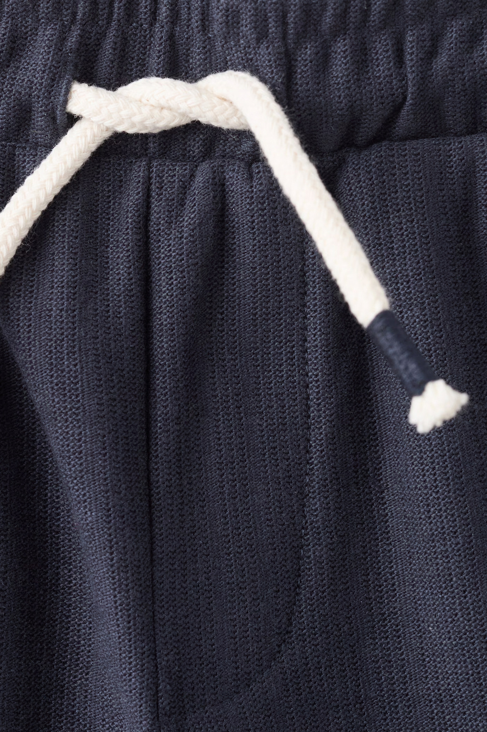 Малышам мальчикам Mango Kids Брюки MNAVYSET из смесового хлопка (цвет ), артикул 27046343 | Фото 3