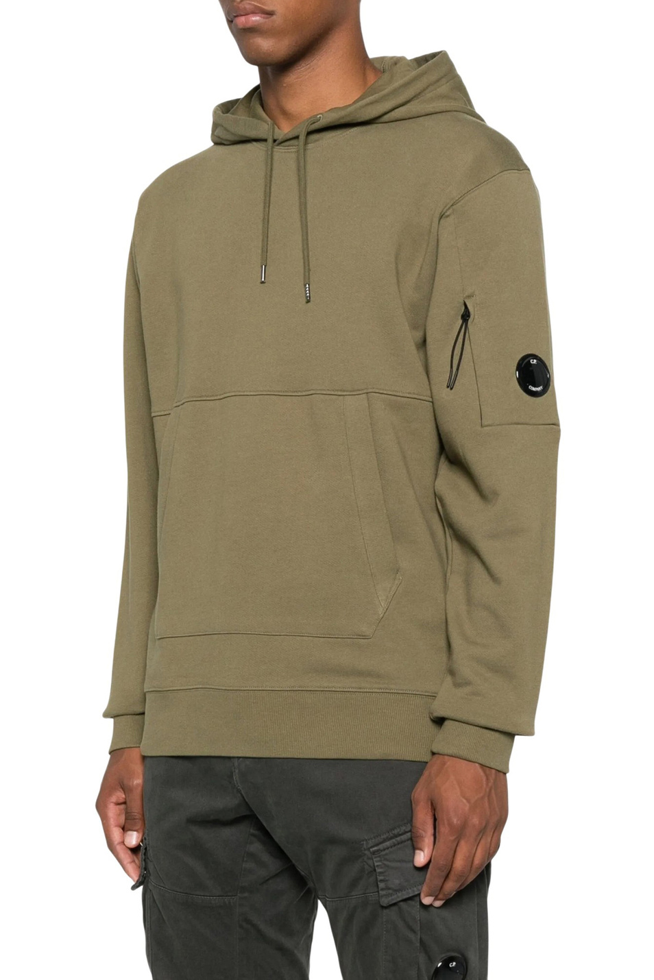 Мужской C.P. Company Худи из хлопка (цвет ), артикул 19CMSS719A006372R | Фото 4