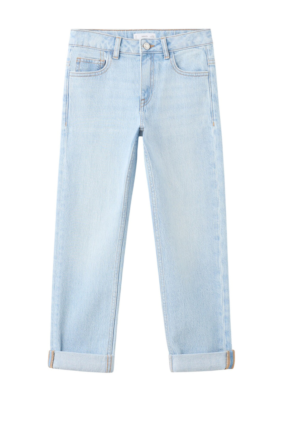 Мальчикам Mango Kids Джинсы REGULAR из эластичного хлопка (цвет ), артикул 27041239 | Фото 1