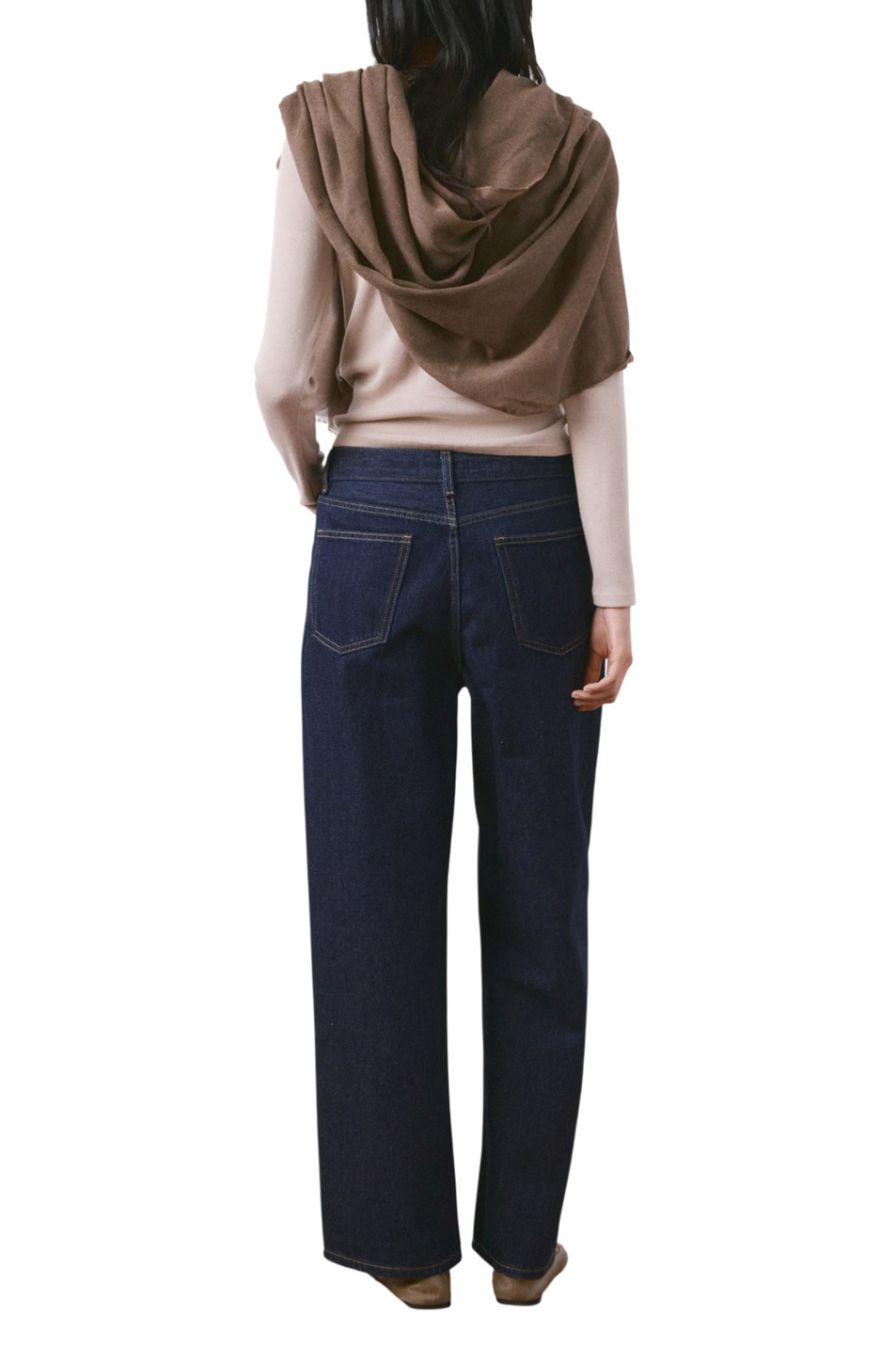 Женский Mango Джинсы NEWYORK из хлопка (цвет ), артикул 27074072 | Фото 4