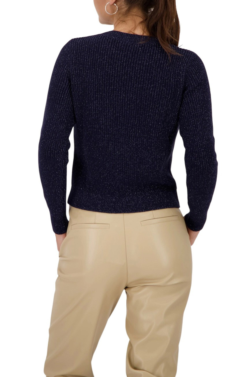 Джемпер с люрексом|Основной цвет:Синий Женский Monari Джемпер с люрексом (цвет ), артикул 809134 | Фото 4