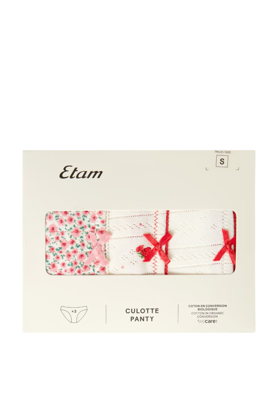 Женский Etam Трусы JOLLY в комплекте из 3 шт (цвет ), артикул 6560291 | Фото 4