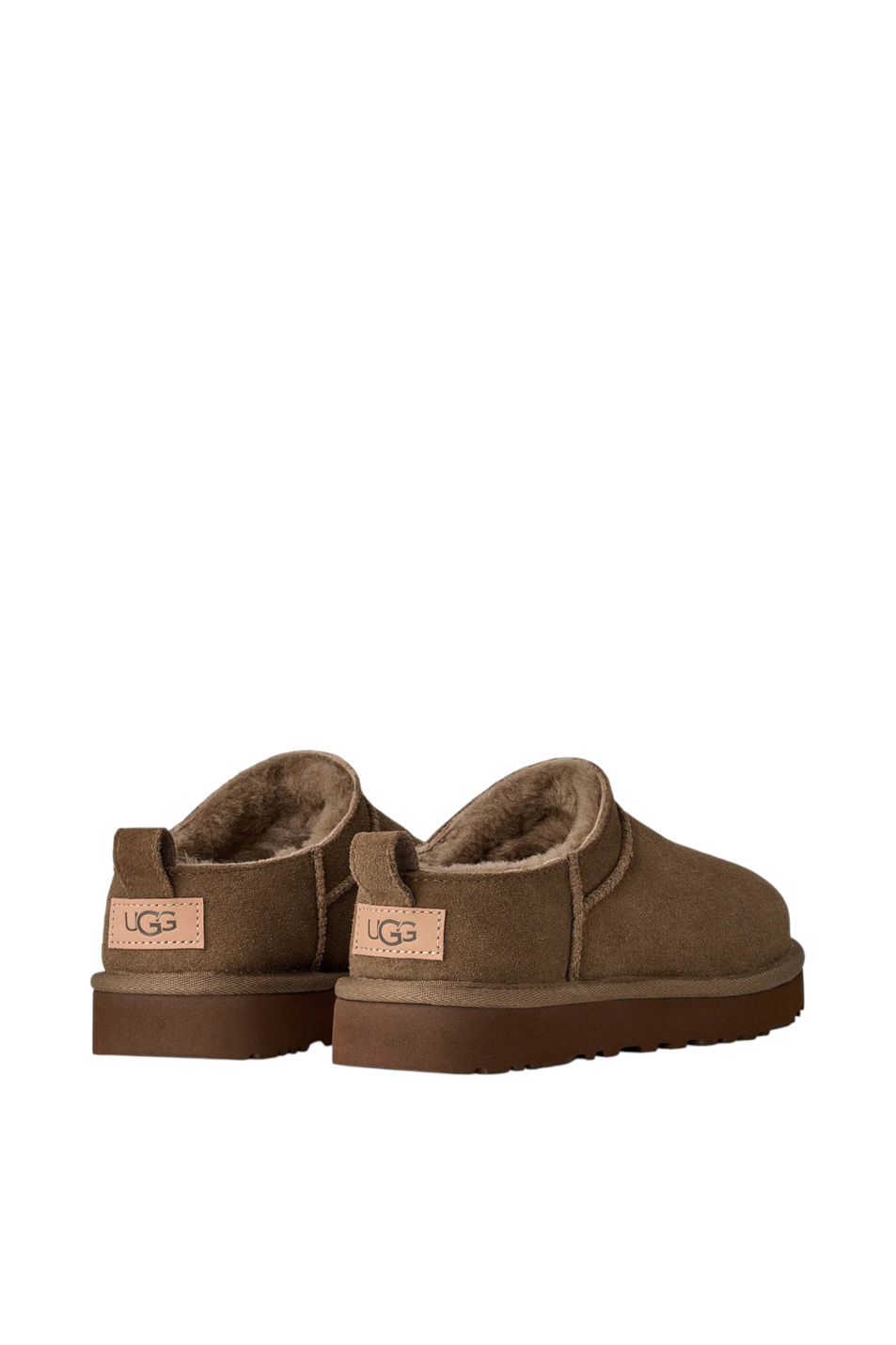 Угги CLASSIC MICRO из натуральной замши|Основной цвет:Коричневый Женский UGG Угги CLASSIC MICRO из натуральной замши (цвет ), артикул 1173891 | Фото 3