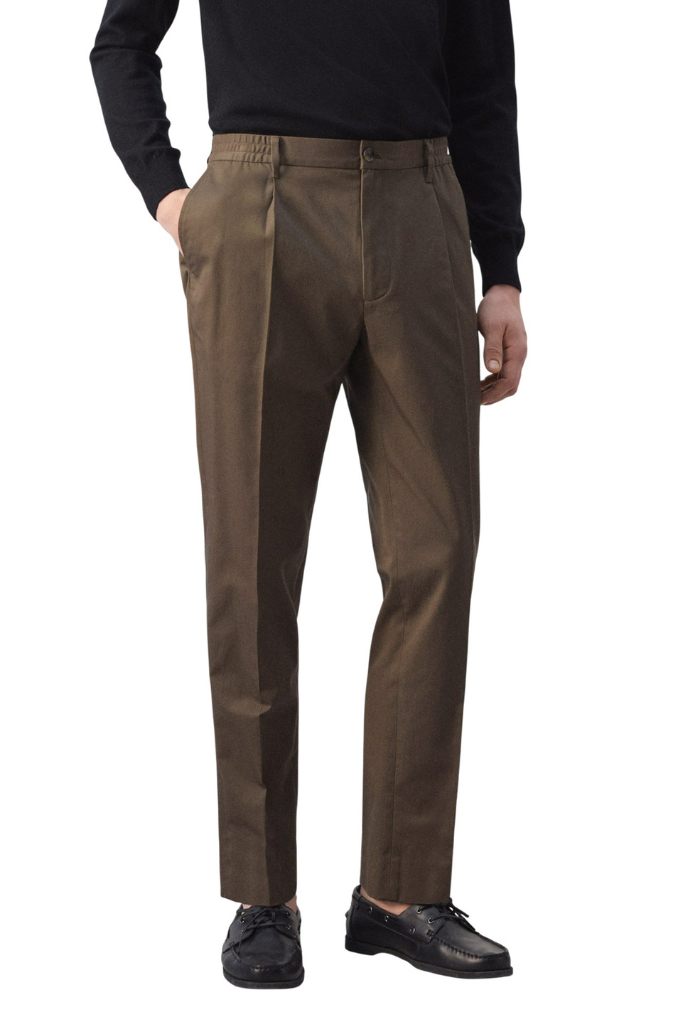 Мужской Mango Man Брюки ROBERTO2 из хлопка (цвет ), артикул 27004413 | Фото 3